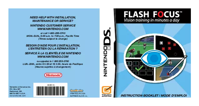 manual for Flash Focus - Vision Training in Minutes a Day